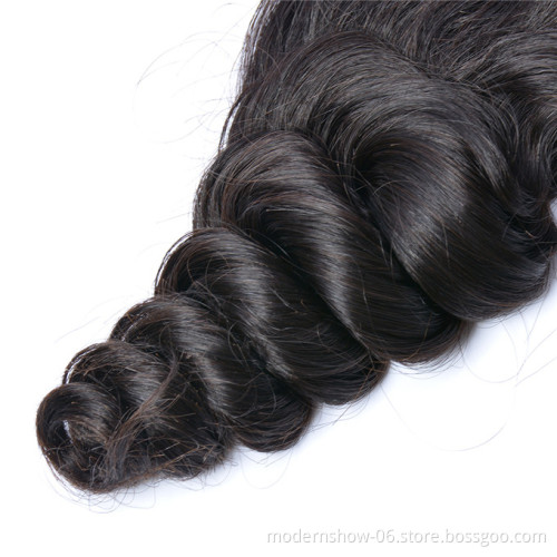 Wholesale price loose wave swiss lace closure 4x4 5x5 6x6 7x7 free part, 2 part , 3 part pre-plucked glu-less closure